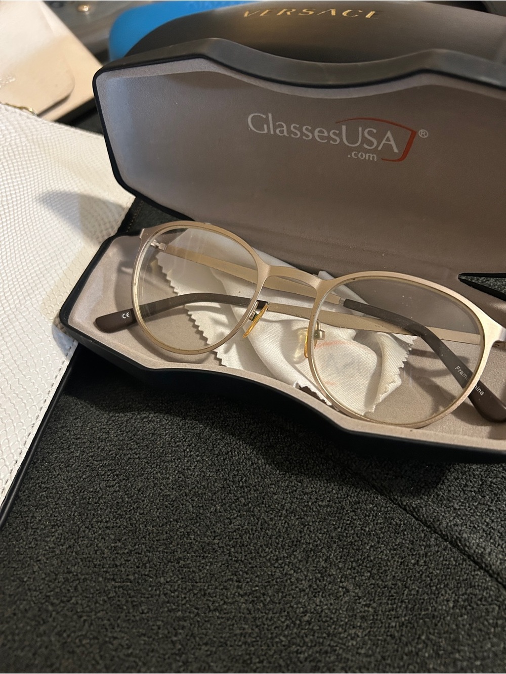 Designer sunglasses/eyeglasses Case Bundle- Versace, Michael Kors, Quay and More - Picture 3 of 3
